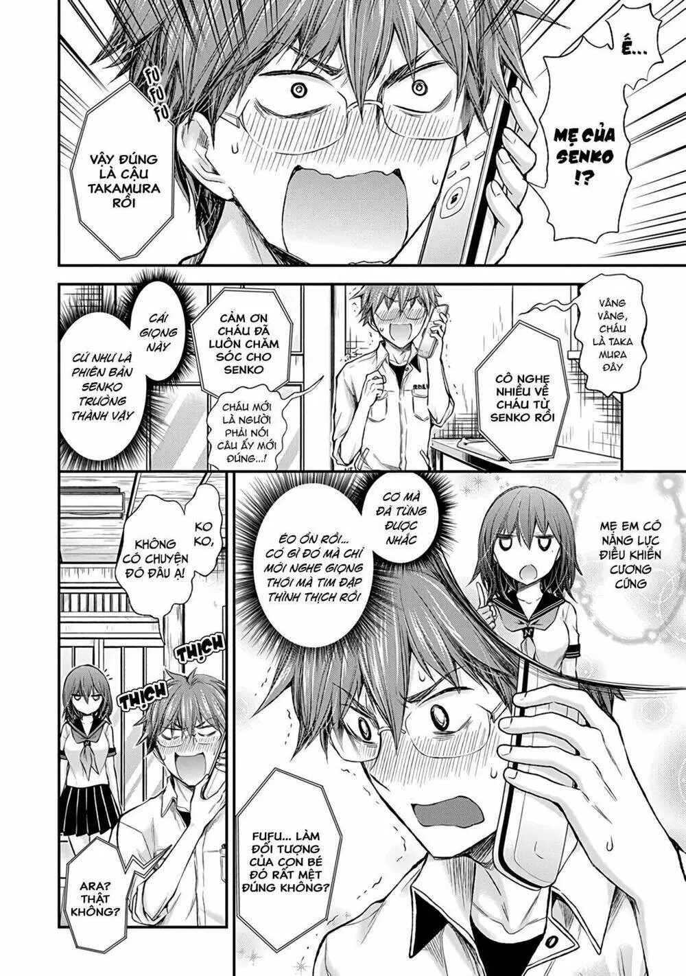 Henjo - Hen Na Joshi Kousei Amaguri Chiko Chapter 65 - Trang 12