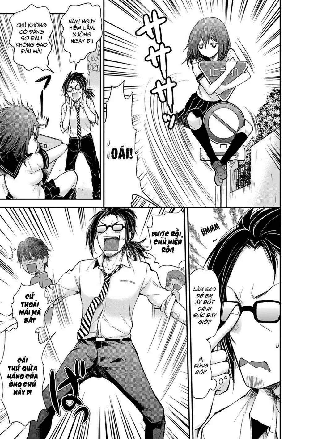 Henjo - Hen Na Joshi Kousei Amaguri Chiko Chapter 67 - Trang 17