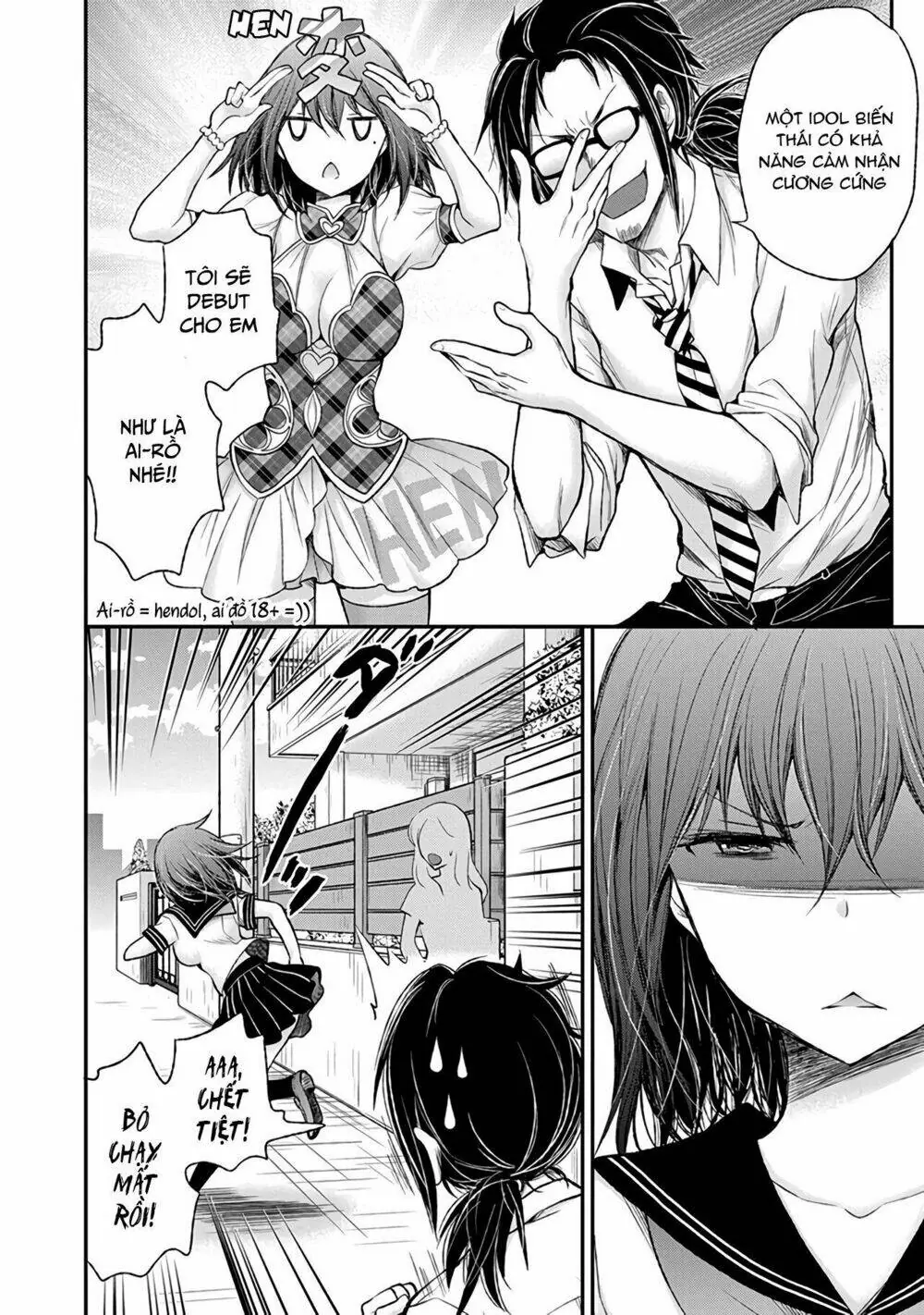 Henjo - Hen Na Joshi Kousei Amaguri Chiko Chapter 67 - Trang 20