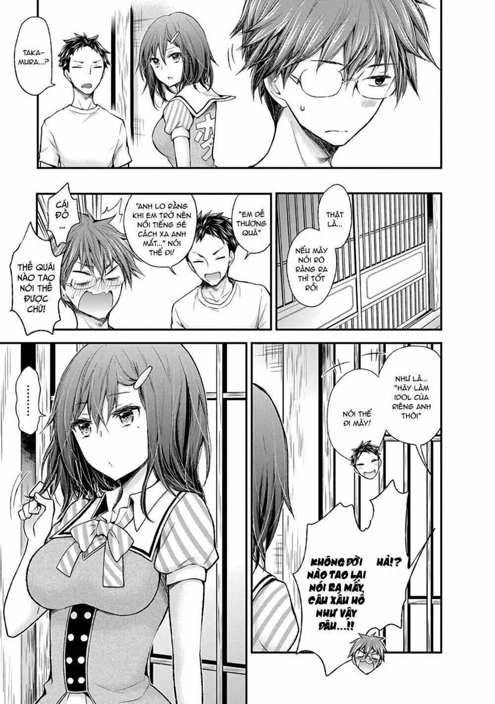 Henjo - Hen Na Joshi Kousei Amaguri Chiko Chapter 68 - Trang 15
