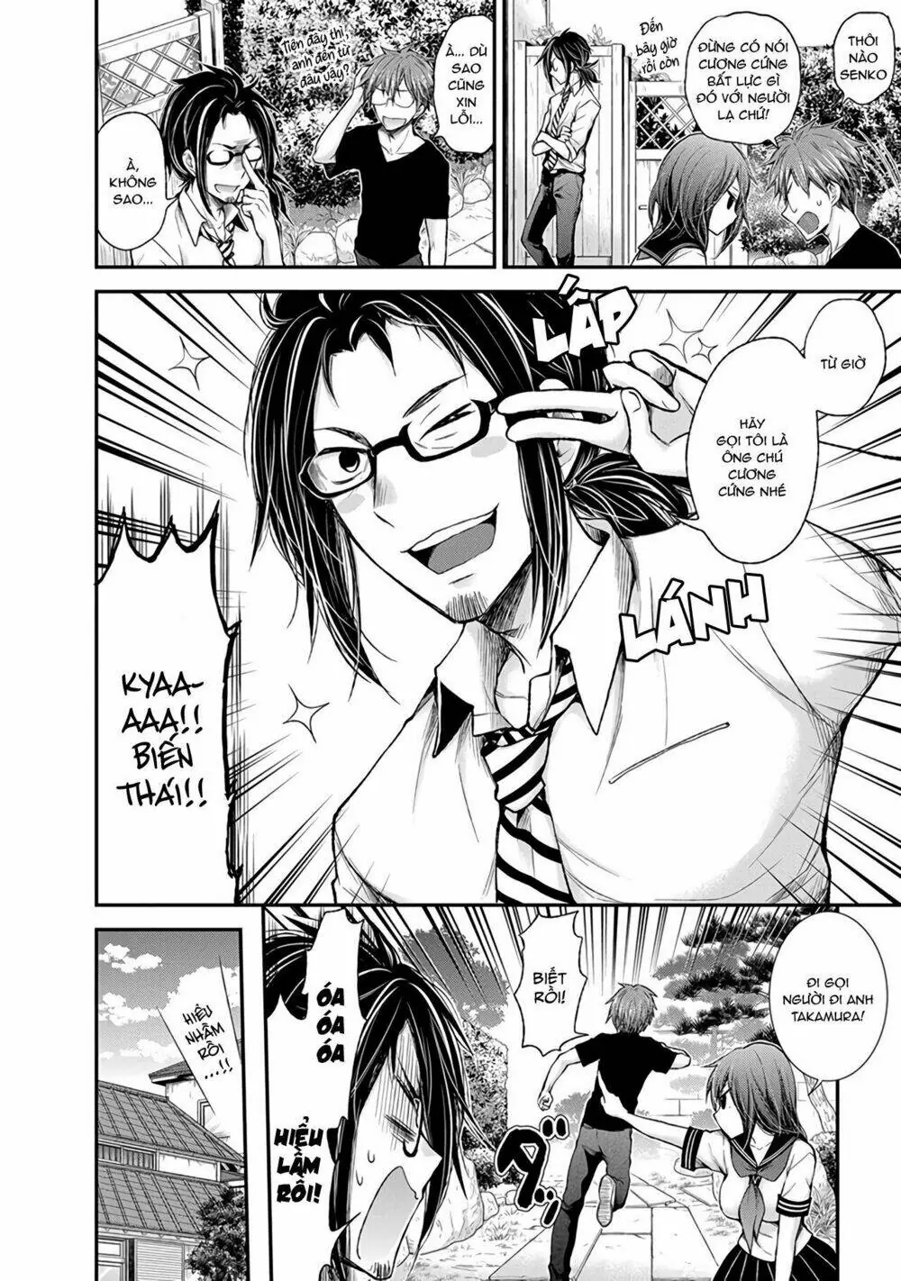 Henjo - Hen Na Joshi Kousei Amaguri Chiko Chapter 68 - Trang 8
