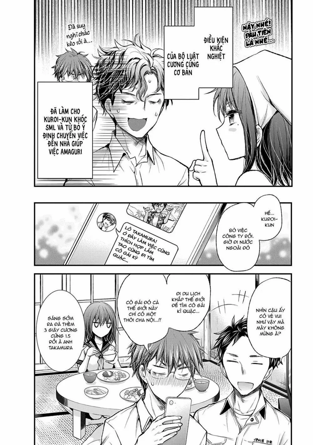 Henjo - Hen Na Joshi Kousei Amaguri Chiko Chapter 69 - Trang 22