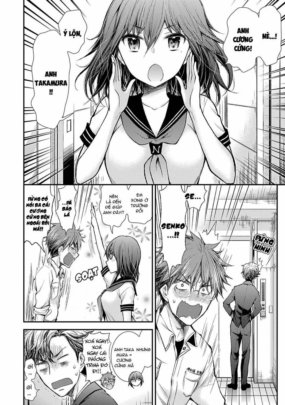 Henjo - Hen Na Joshi Kousei Amaguri Chiko Chapter 69 - Trang 6