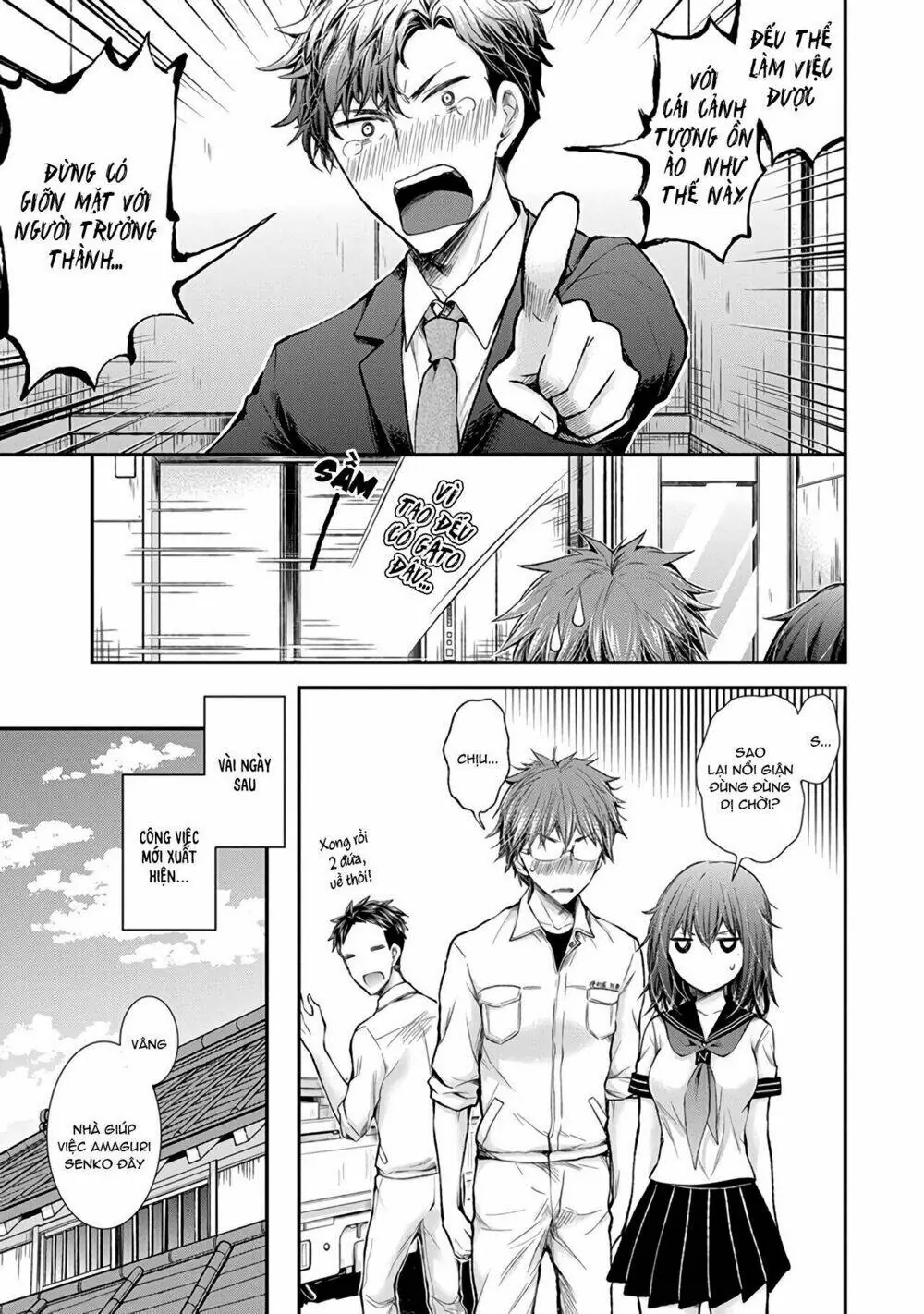 Henjo - Hen Na Joshi Kousei Amaguri Chiko Chapter 69 - Trang 9