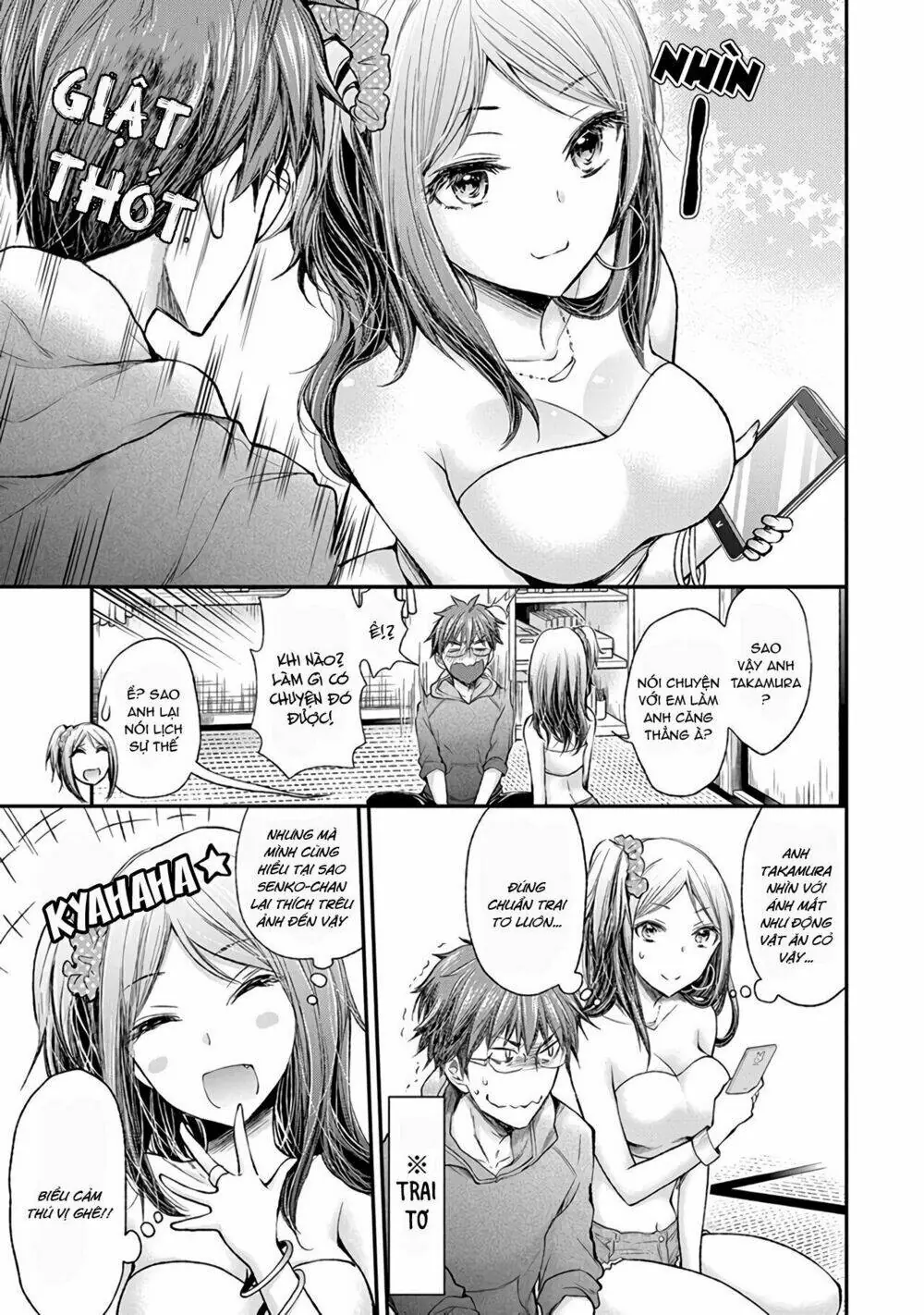 Henjo - Hen Na Joshi Kousei Amaguri Chiko Chapter 70 - Trang 13