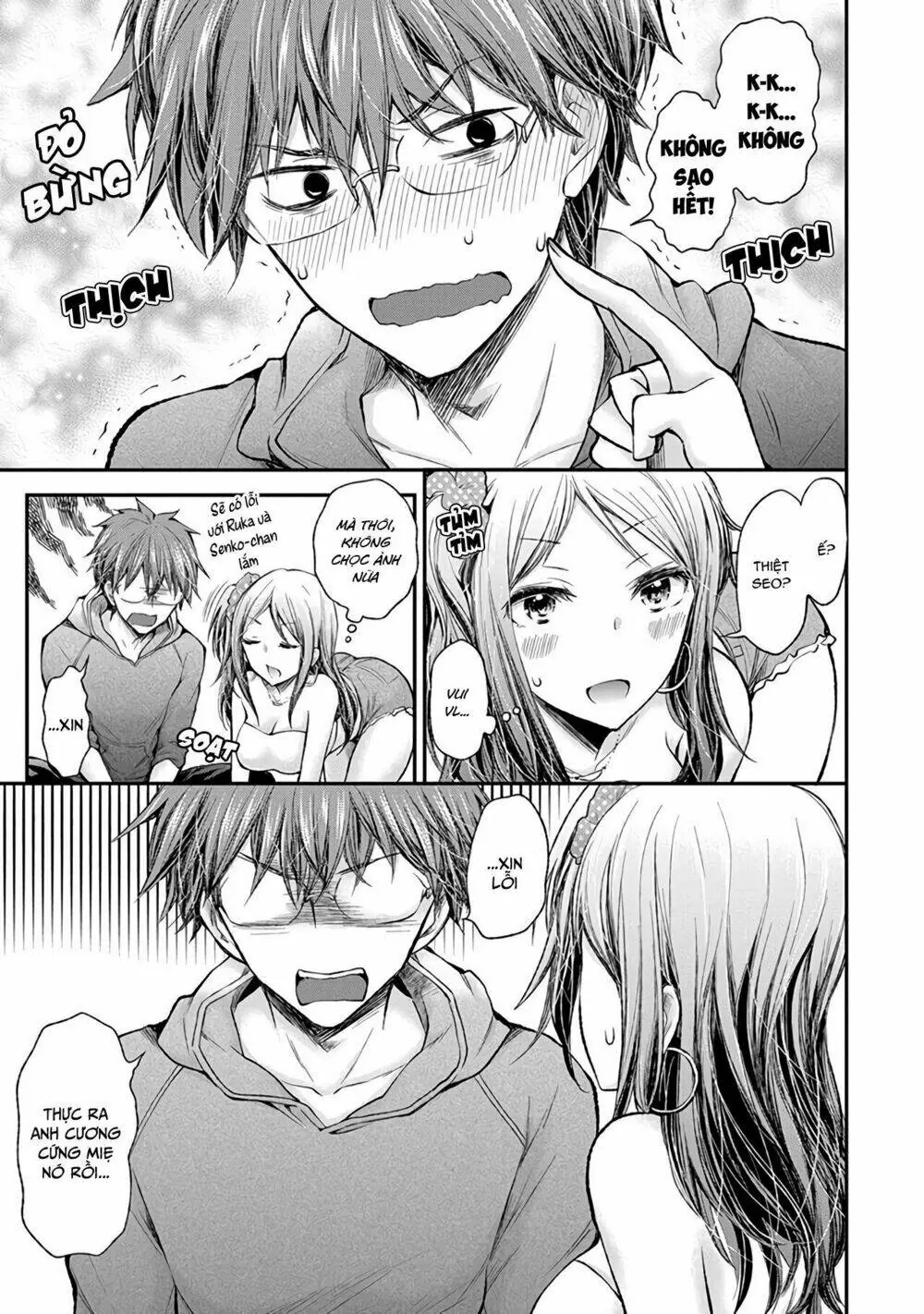 Henjo - Hen Na Joshi Kousei Amaguri Chiko Chapter 70 - Trang 15