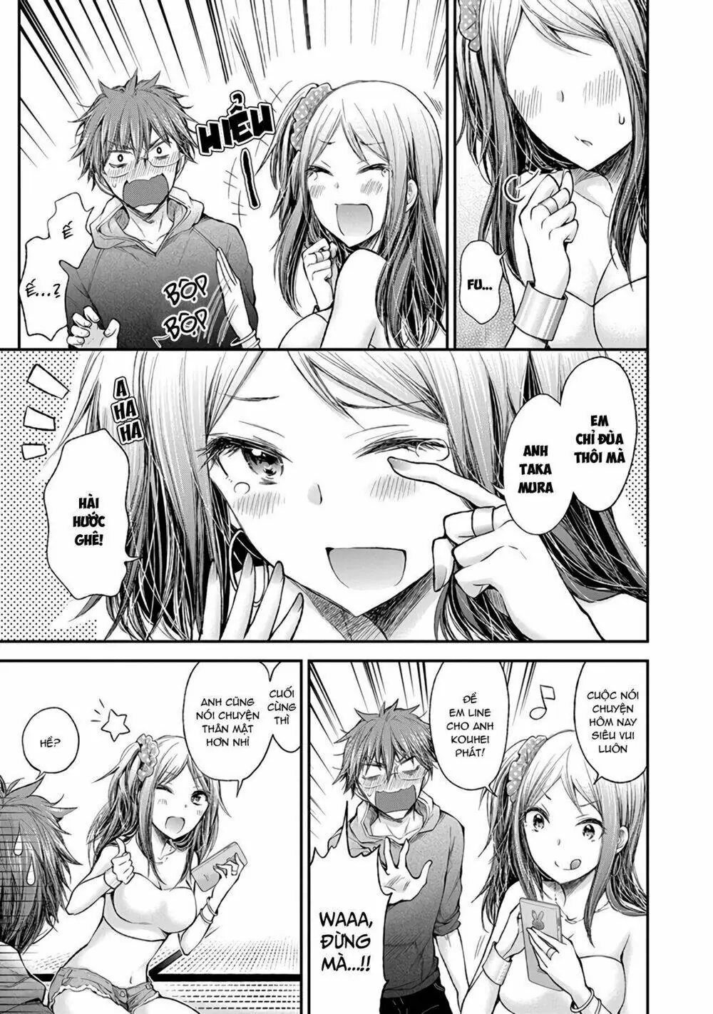 Henjo - Hen Na Joshi Kousei Amaguri Chiko Chapter 70 - Trang 19
