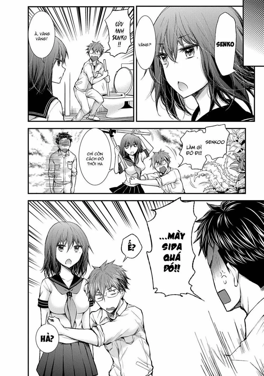 Henjo - Hen Na Joshi Kousei Amaguri Chiko Chapter 70 - Trang 4