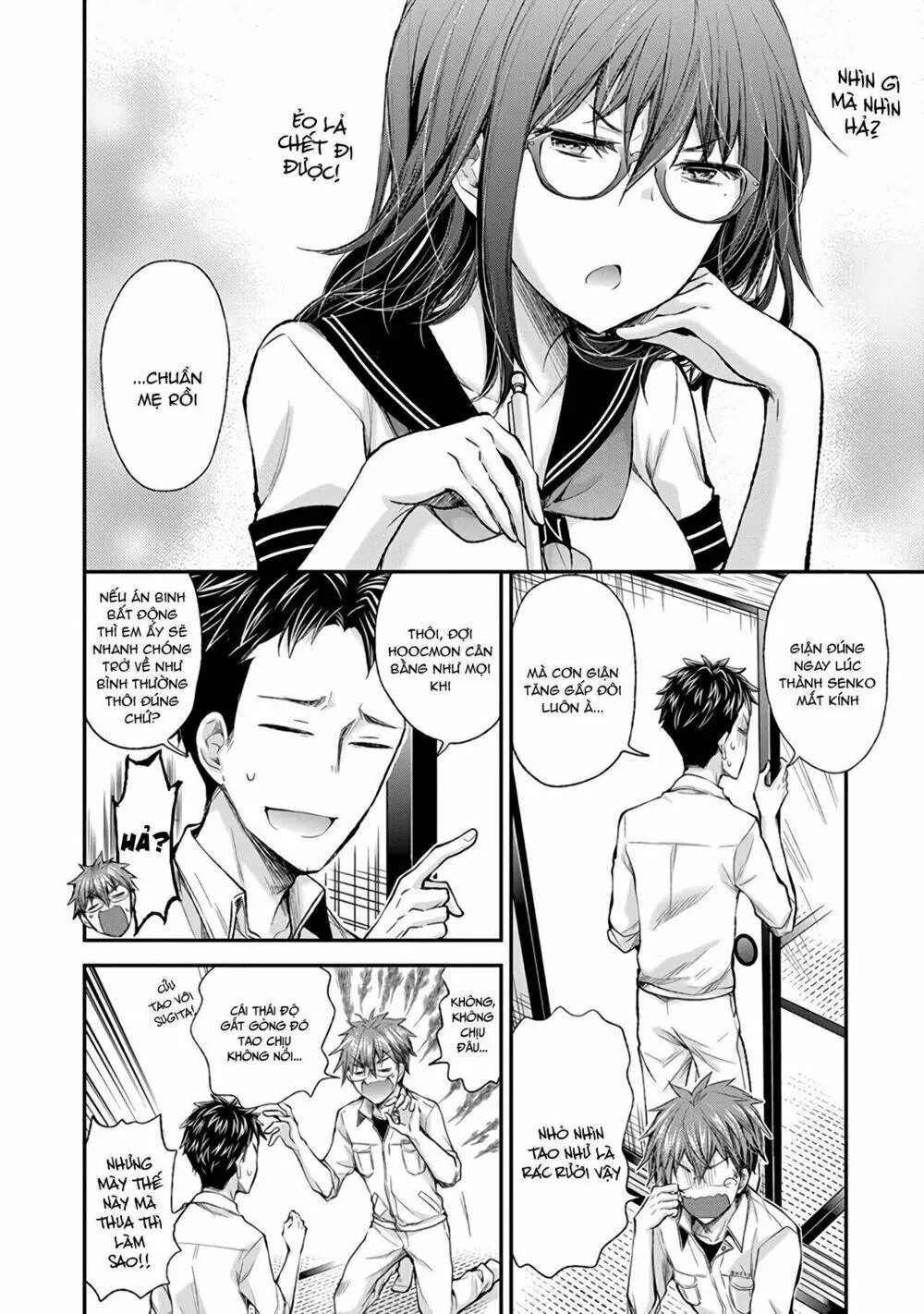 Henjo - Hen Na Joshi Kousei Amaguri Chiko Chapter 71 - Trang 10