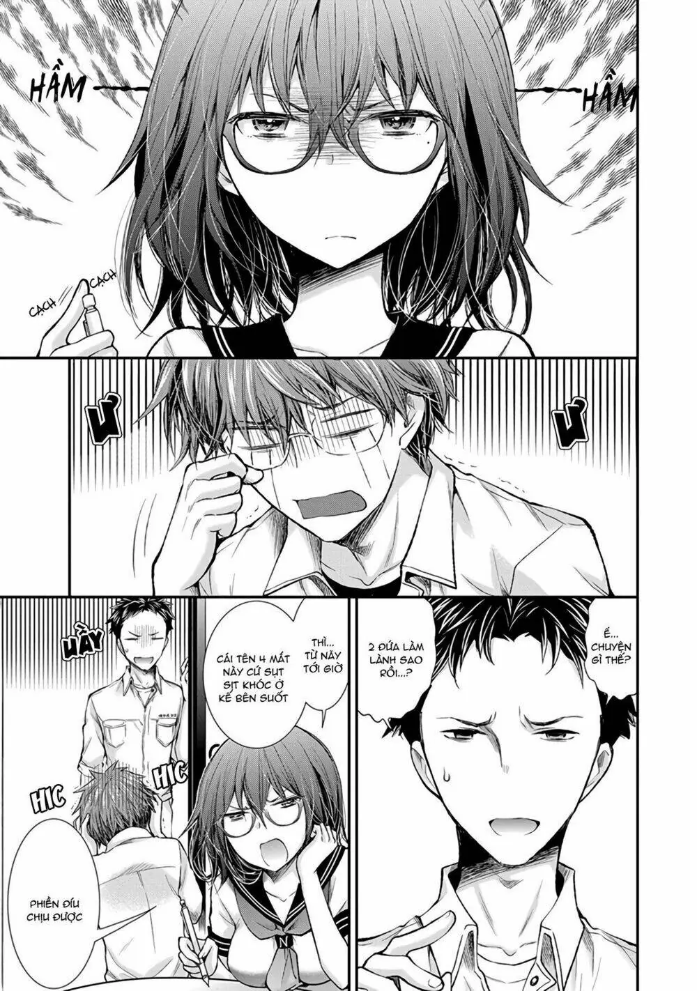 Henjo - Hen Na Joshi Kousei Amaguri Chiko Chapter 71 - Trang 9
