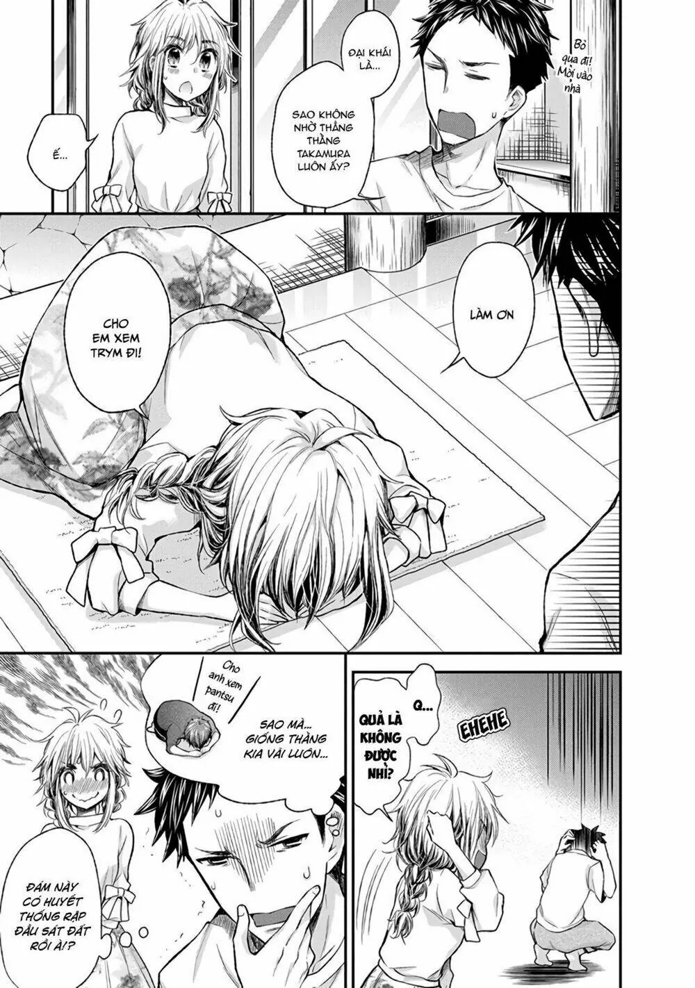Henjo - Hen Na Joshi Kousei Amaguri Chiko Chapter 72 - Trang 11