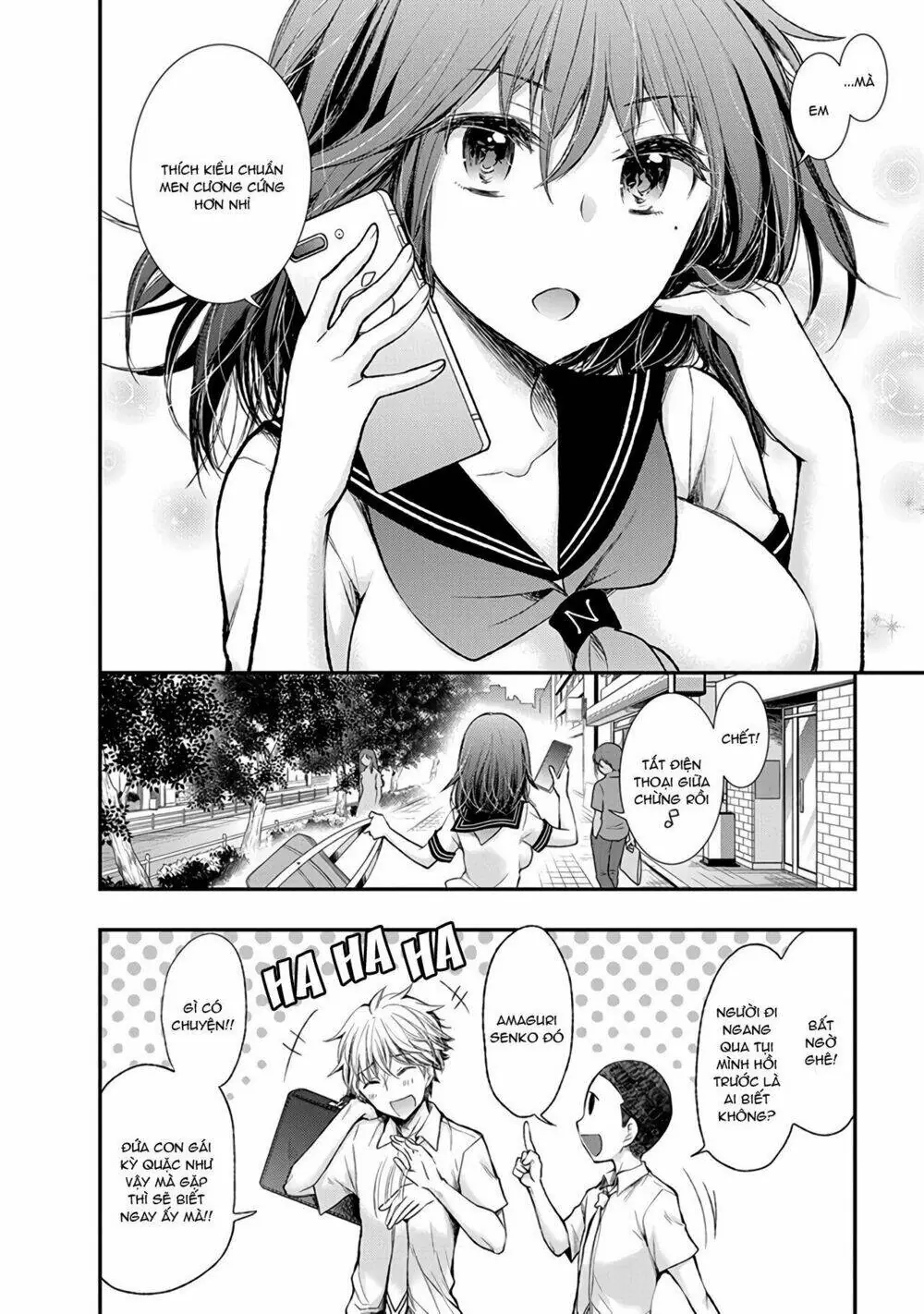 Henjo - Hen Na Joshi Kousei Amaguri Chiko Chapter 73 - Trang 22