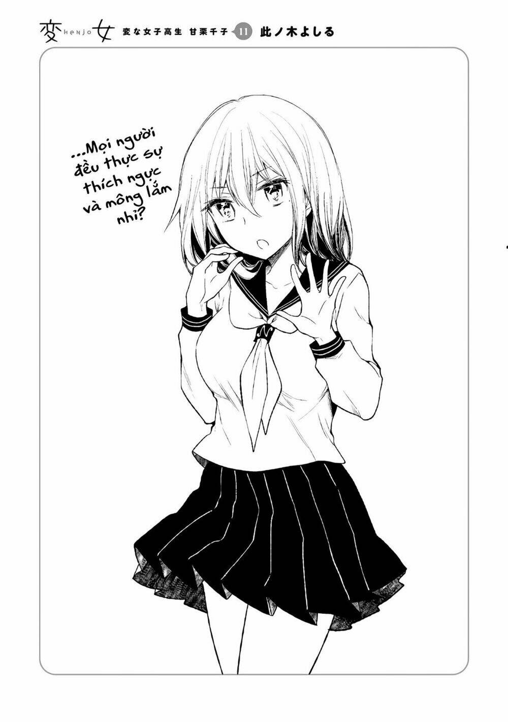 Henjo - Hen Na Joshi Kousei Amaguri Chiko Chapter 73 - Trang 29