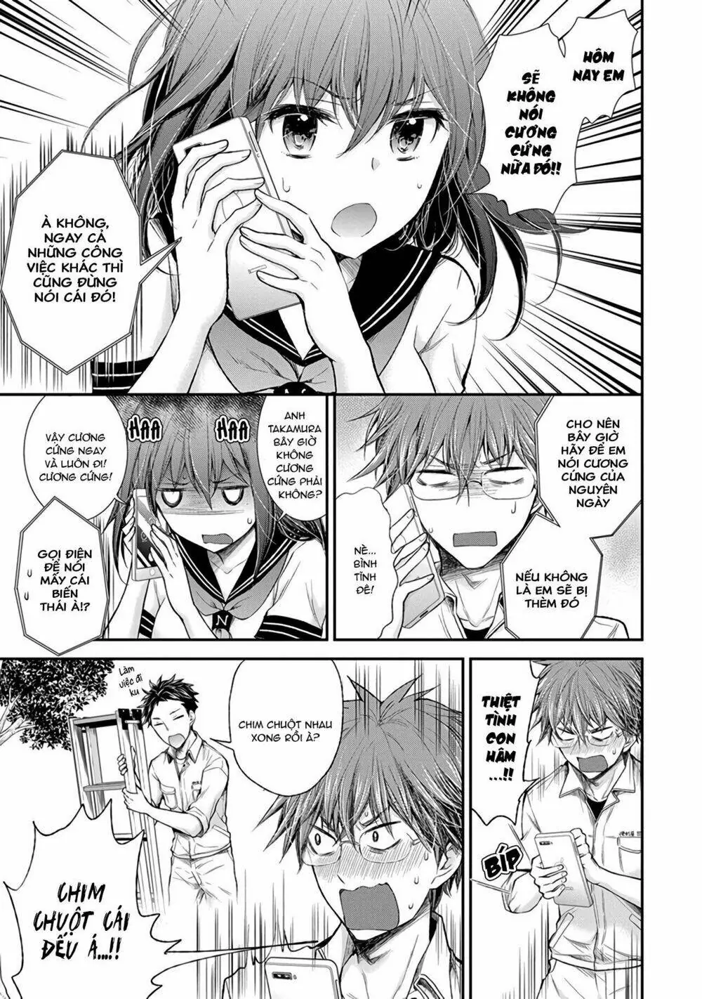 Henjo - Hen Na Joshi Kousei Amaguri Chiko Chapter 73 - Trang 7