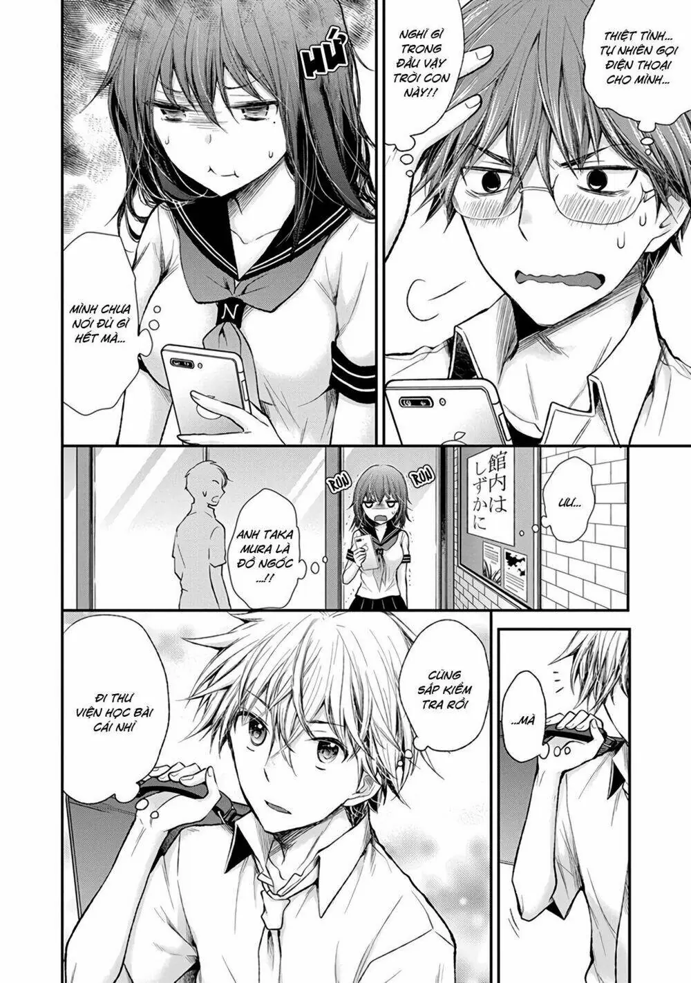 Henjo - Hen Na Joshi Kousei Amaguri Chiko Chapter 73 - Trang 8