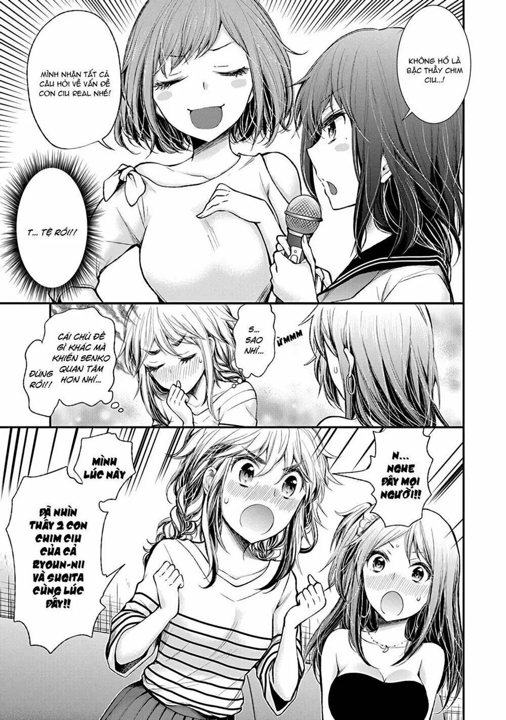Henjo - Hen Na Joshi Kousei Amaguri Chiko Chapter 74 - Trang 15