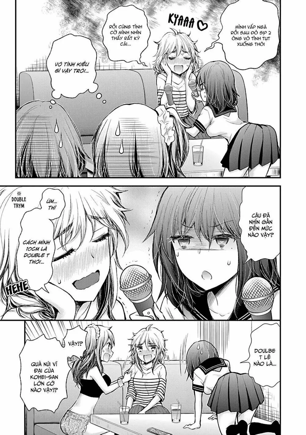 Henjo - Hen Na Joshi Kousei Amaguri Chiko Chapter 74 - Trang 17