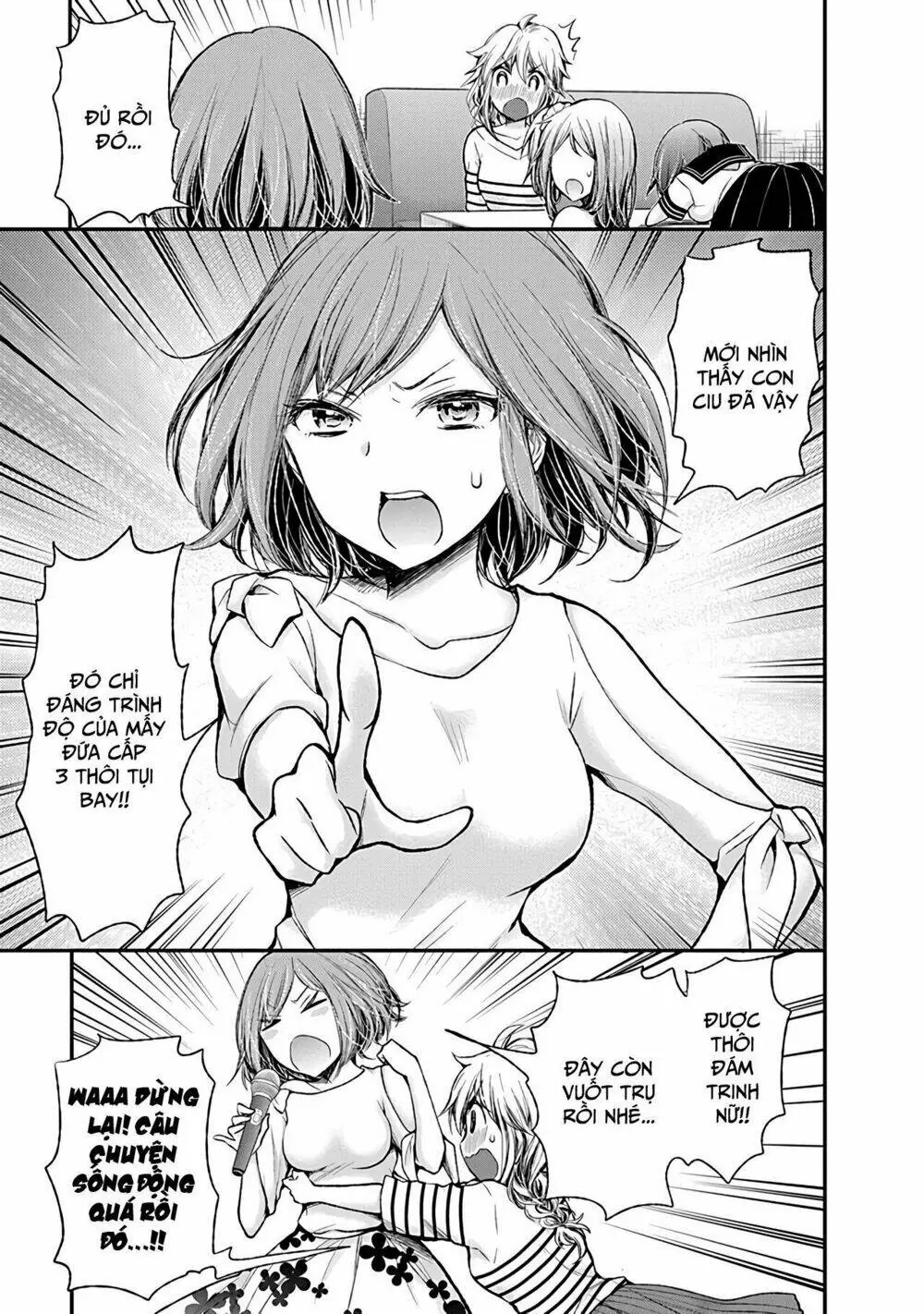 Henjo - Hen Na Joshi Kousei Amaguri Chiko Chapter 74 - Trang 19