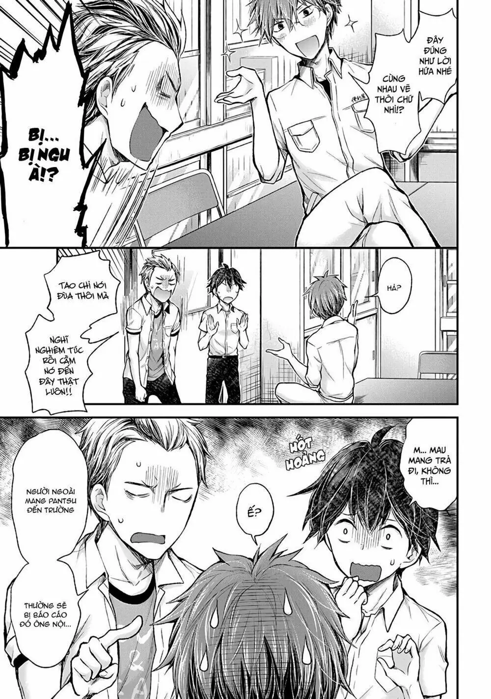 Henjo - Hen Na Joshi Kousei Amaguri Chiko Chapter 75 - Trang 17