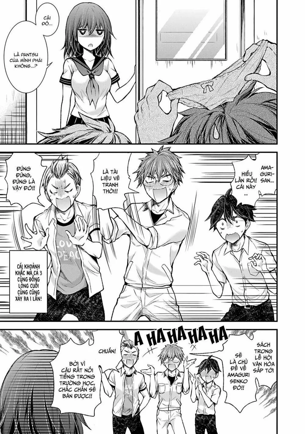 Henjo - Hen Na Joshi Kousei Amaguri Chiko Chapter 75 - Trang 21