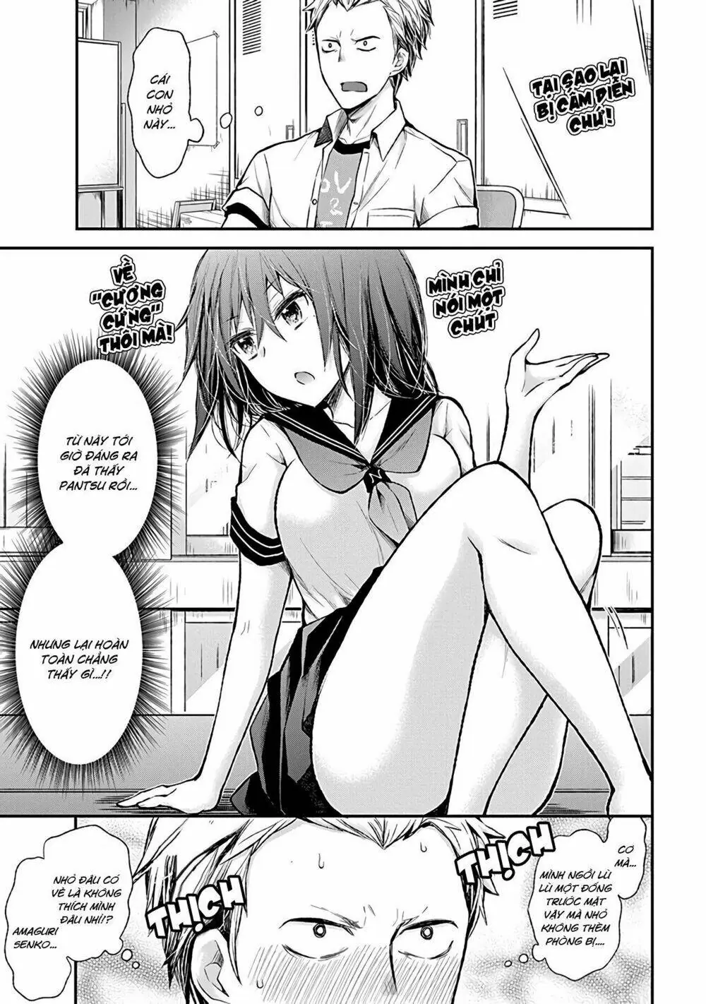 Henjo - Hen Na Joshi Kousei Amaguri Chiko Chapter 75 - Trang 5