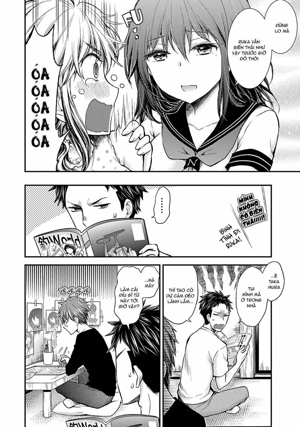 Henjo - Hen Na Joshi Kousei Amaguri Chiko Chapter 76 - Trang 8