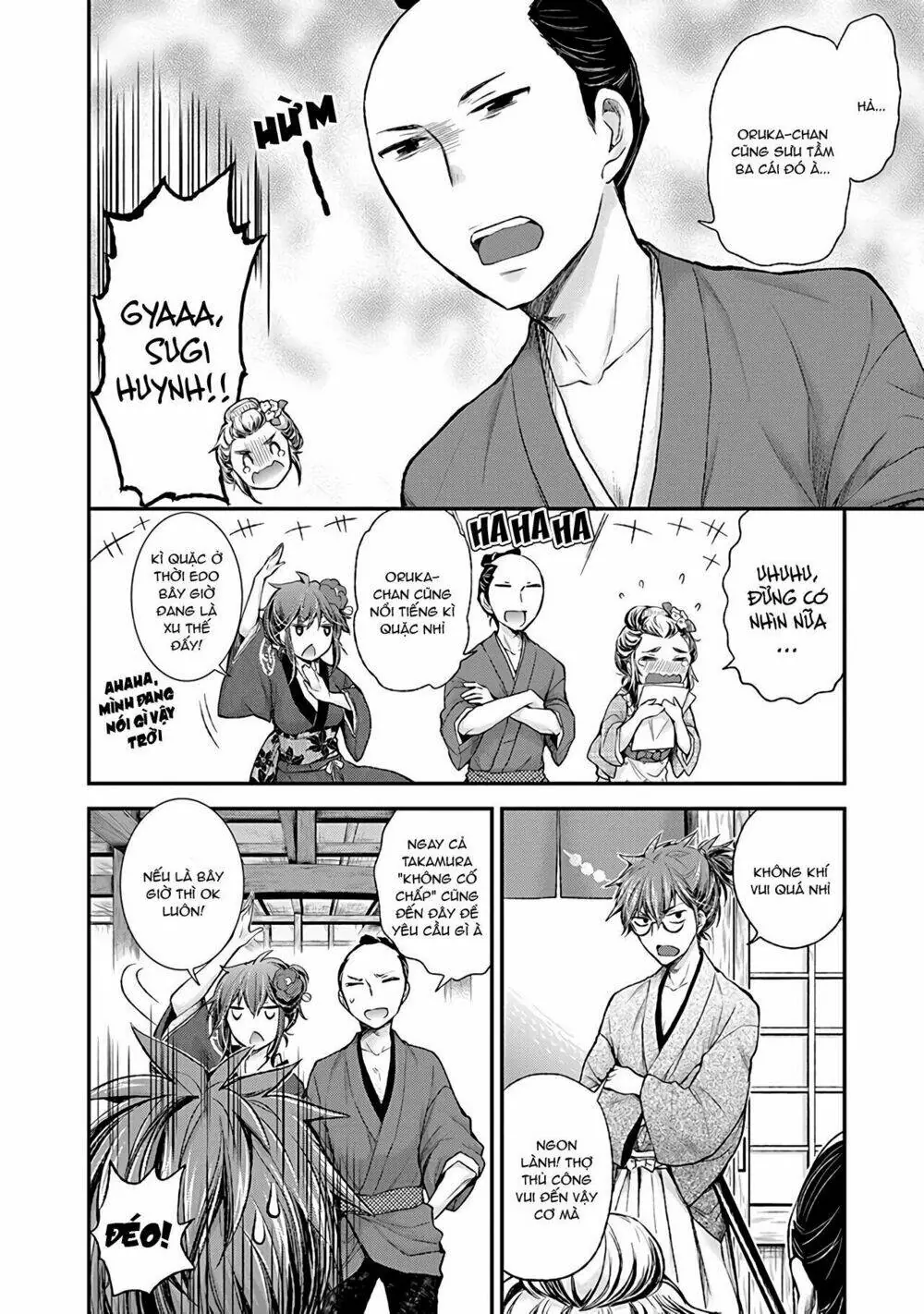 Henjo - Hen Na Joshi Kousei Amaguri Chiko Chapter 77 - Trang 12