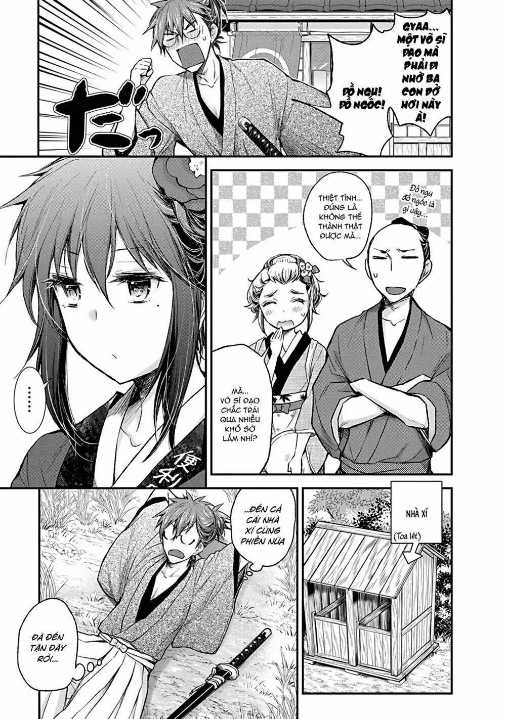 Henjo - Hen Na Joshi Kousei Amaguri Chiko Chapter 77 - Trang 13