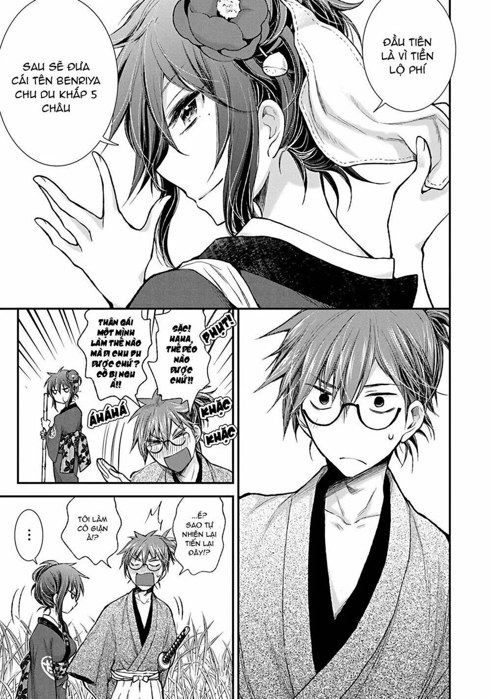 Henjo - Hen Na Joshi Kousei Amaguri Chiko Chapter 77 - Trang 15