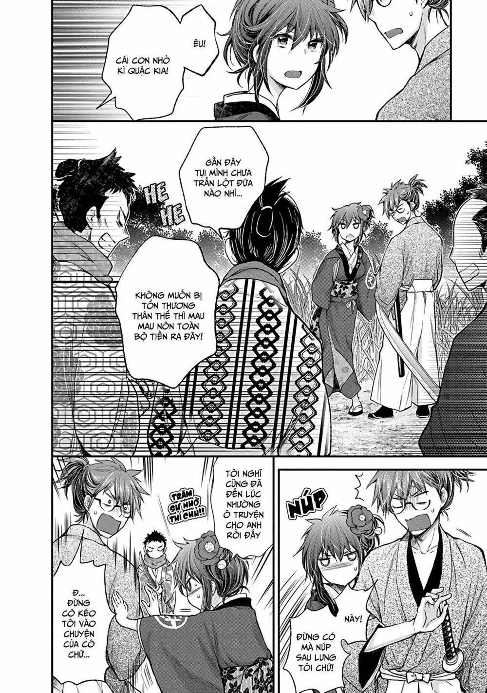 Henjo - Hen Na Joshi Kousei Amaguri Chiko Chapter 77 - Trang 16