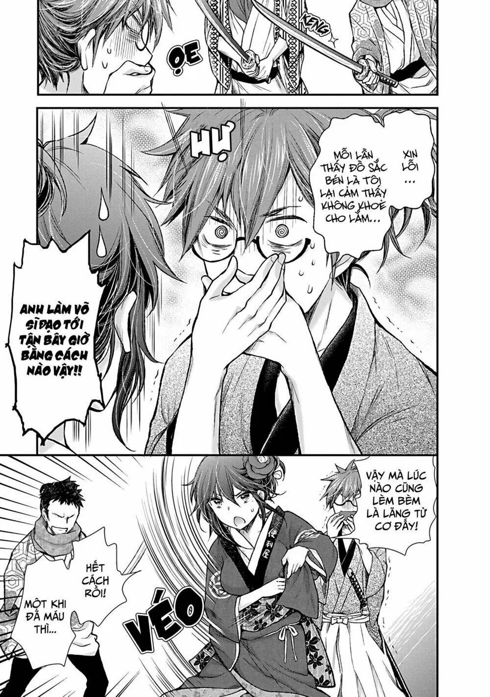 Henjo - Hen Na Joshi Kousei Amaguri Chiko Chapter 77 - Trang 17