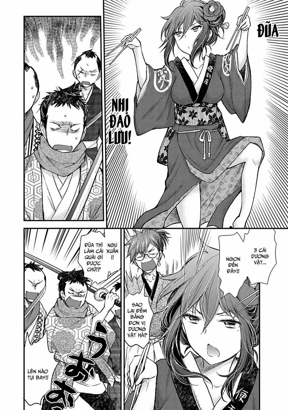Henjo - Hen Na Joshi Kousei Amaguri Chiko Chapter 77 - Trang 18