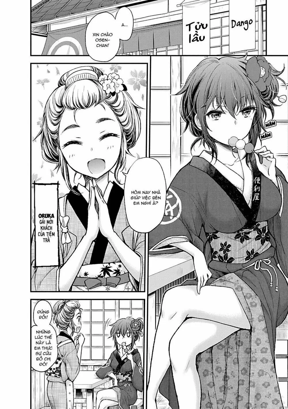 Henjo - Hen Na Joshi Kousei Amaguri Chiko Chapter 77 - Trang 4