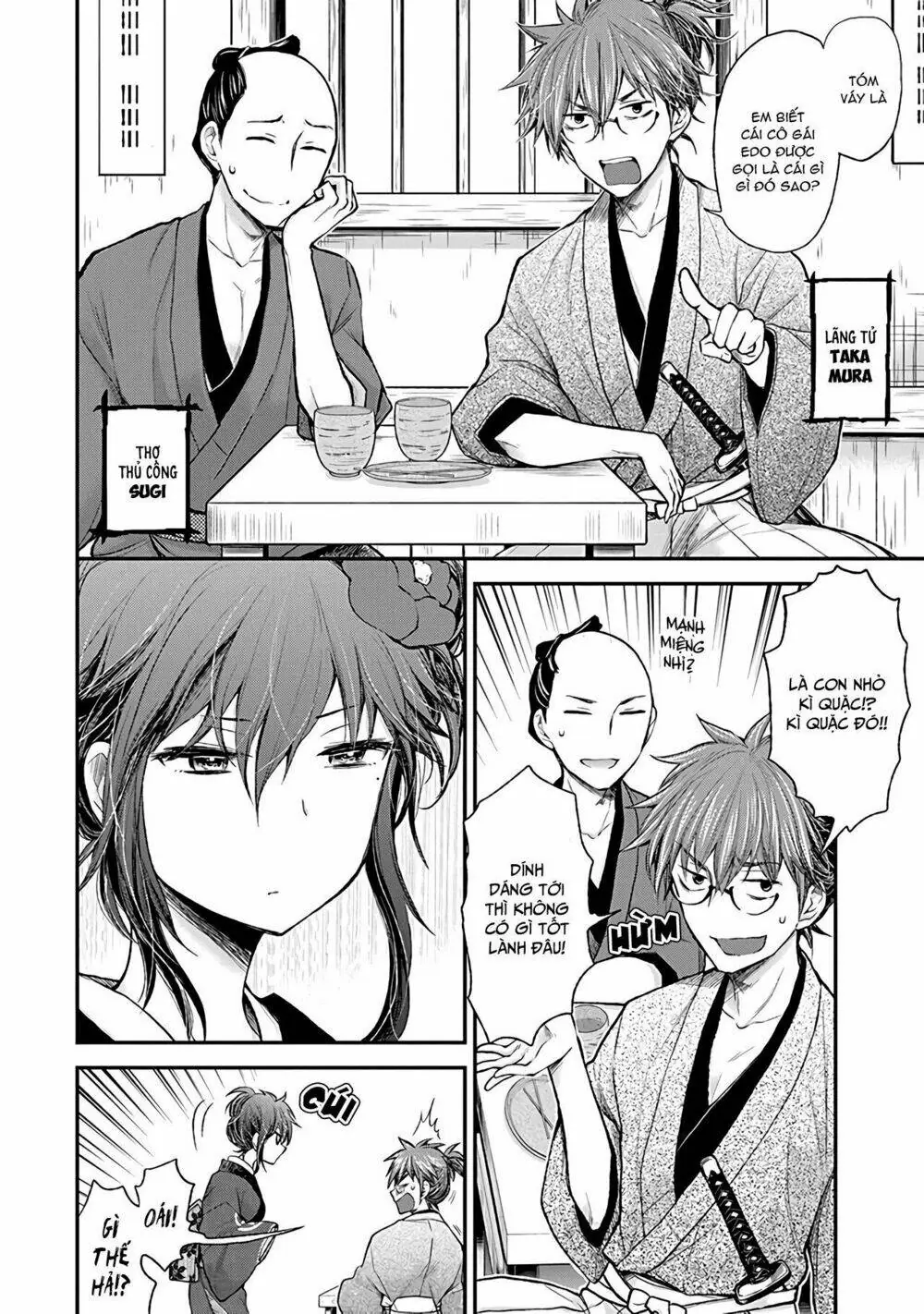 Henjo - Hen Na Joshi Kousei Amaguri Chiko Chapter 77 - Trang 6