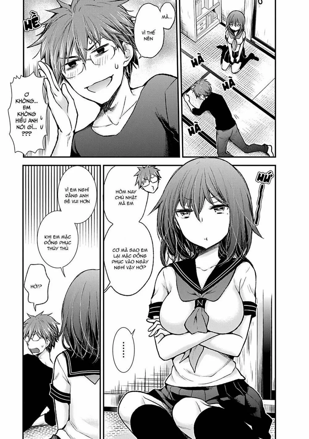 Henjo - Hen Na Joshi Kousei Amaguri Chiko Chapter 78 - Trang 5