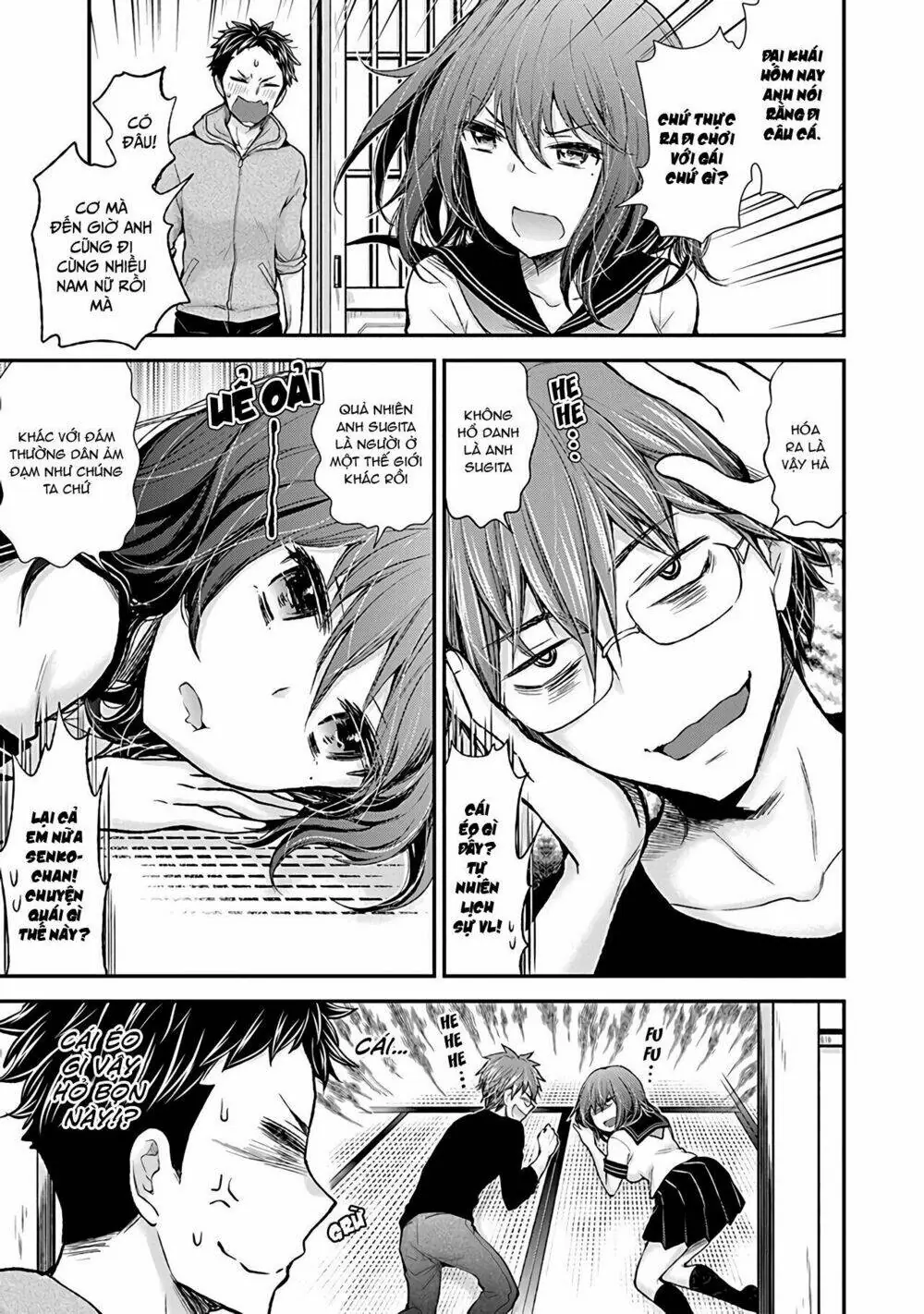 Henjo - Hen Na Joshi Kousei Amaguri Chiko Chapter 78 - Trang 9
