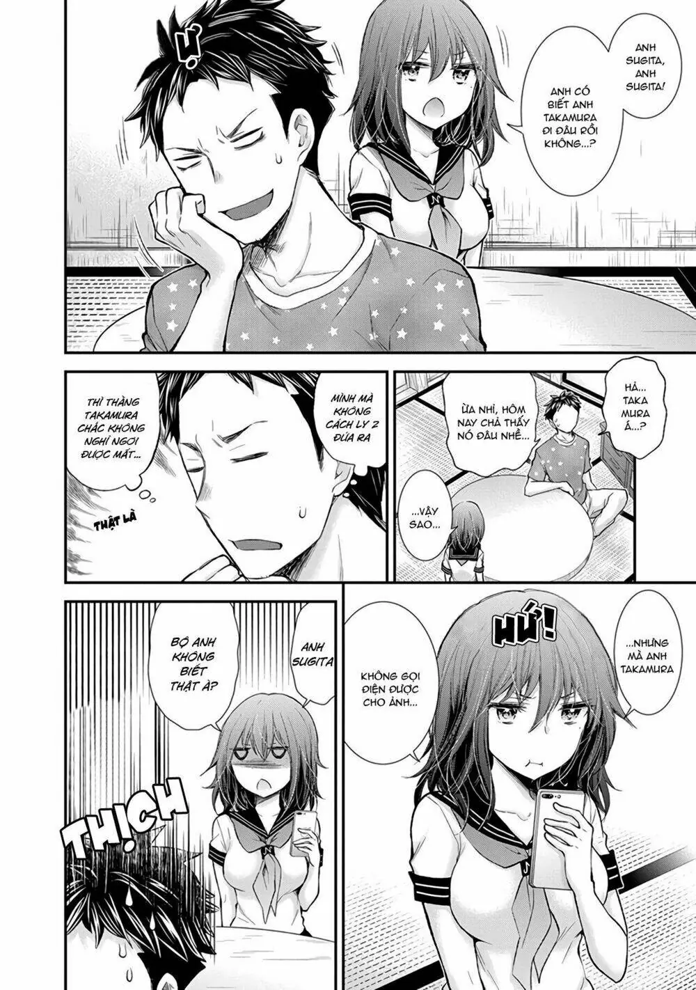Henjo - Hen Na Joshi Kousei Amaguri Chiko Chapter 81 - Trang 10