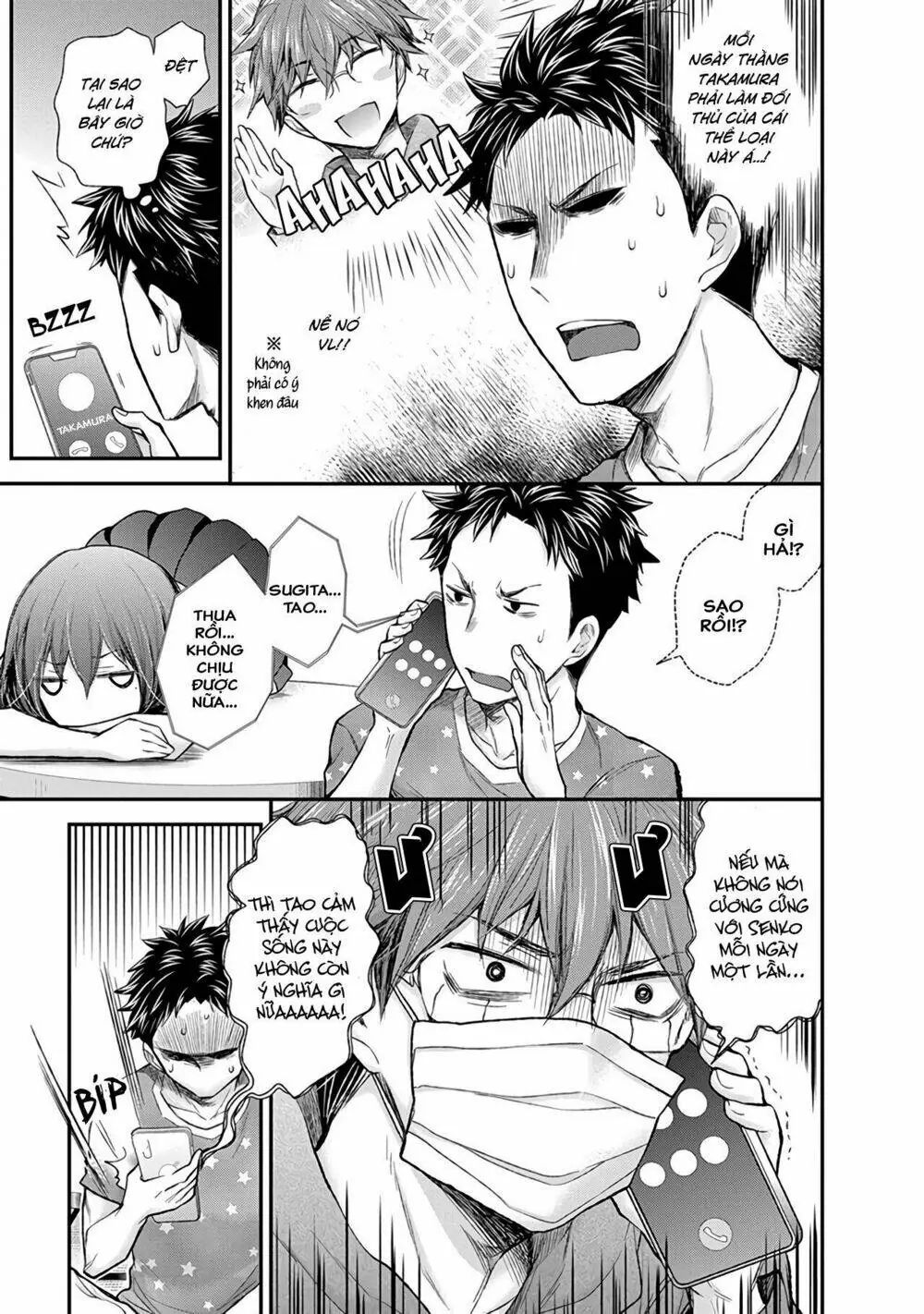 Henjo - Hen Na Joshi Kousei Amaguri Chiko Chapter 81 - Trang 15
