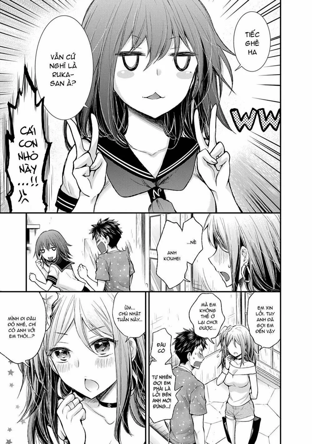 Henjo - Hen Na Joshi Kousei Amaguri Chiko Chapter 81 - Trang 25