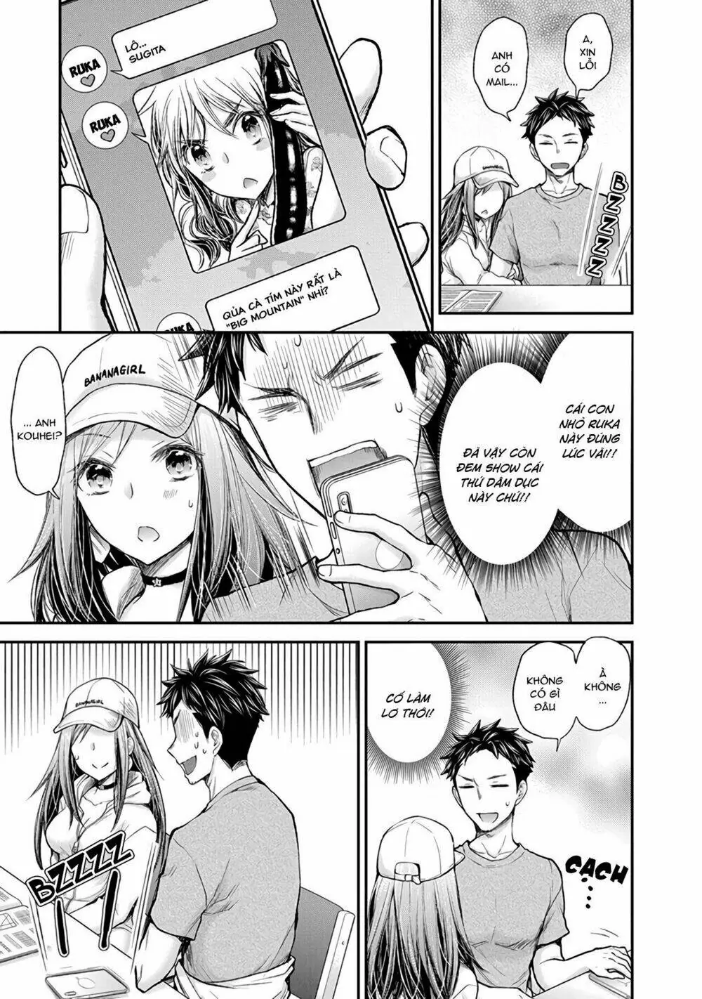 Henjo - Hen Na Joshi Kousei Amaguri Chiko Chapter 82 - Trang 11