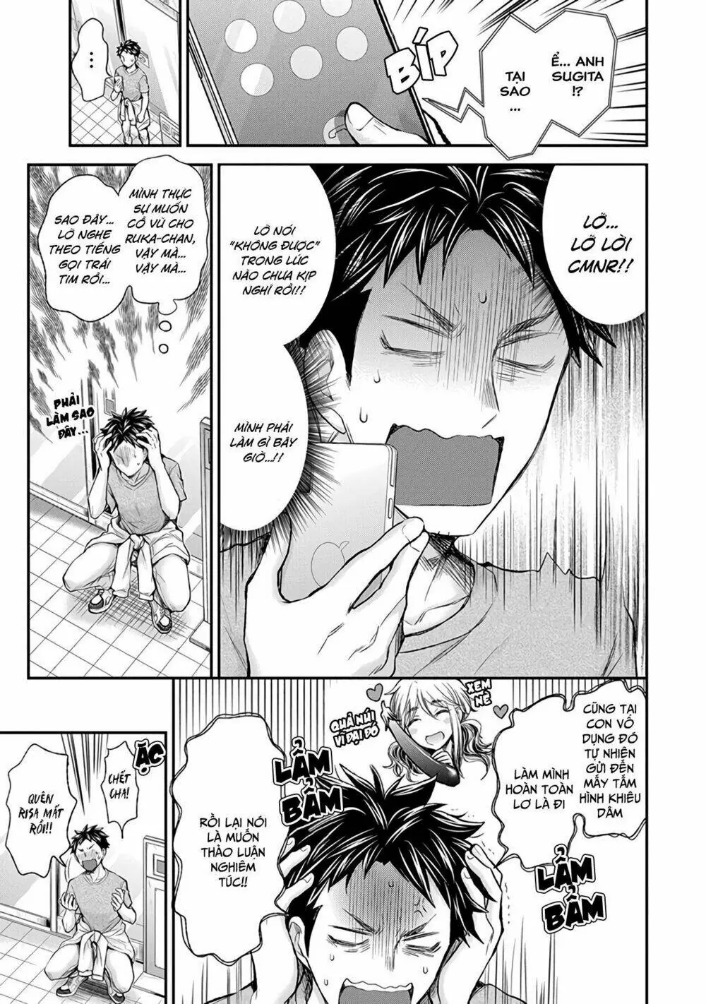 Henjo - Hen Na Joshi Kousei Amaguri Chiko Chapter 82 - Trang 15