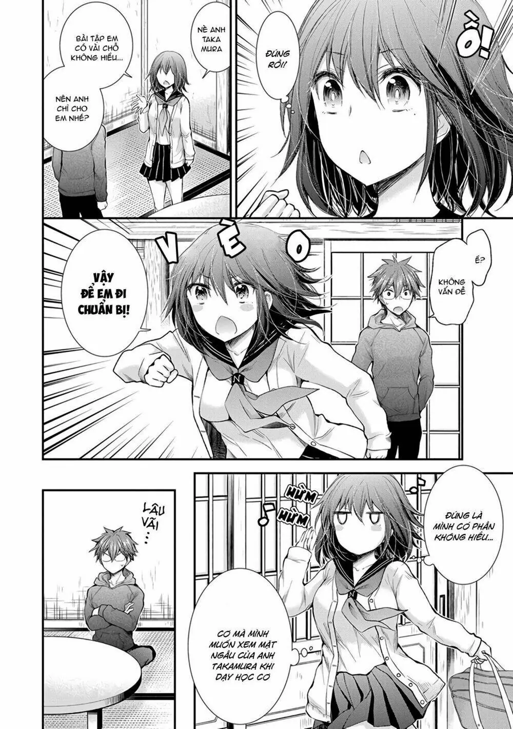 Henjo - Hen Na Joshi Kousei Amaguri Chiko Chapter 83 - Trang 12