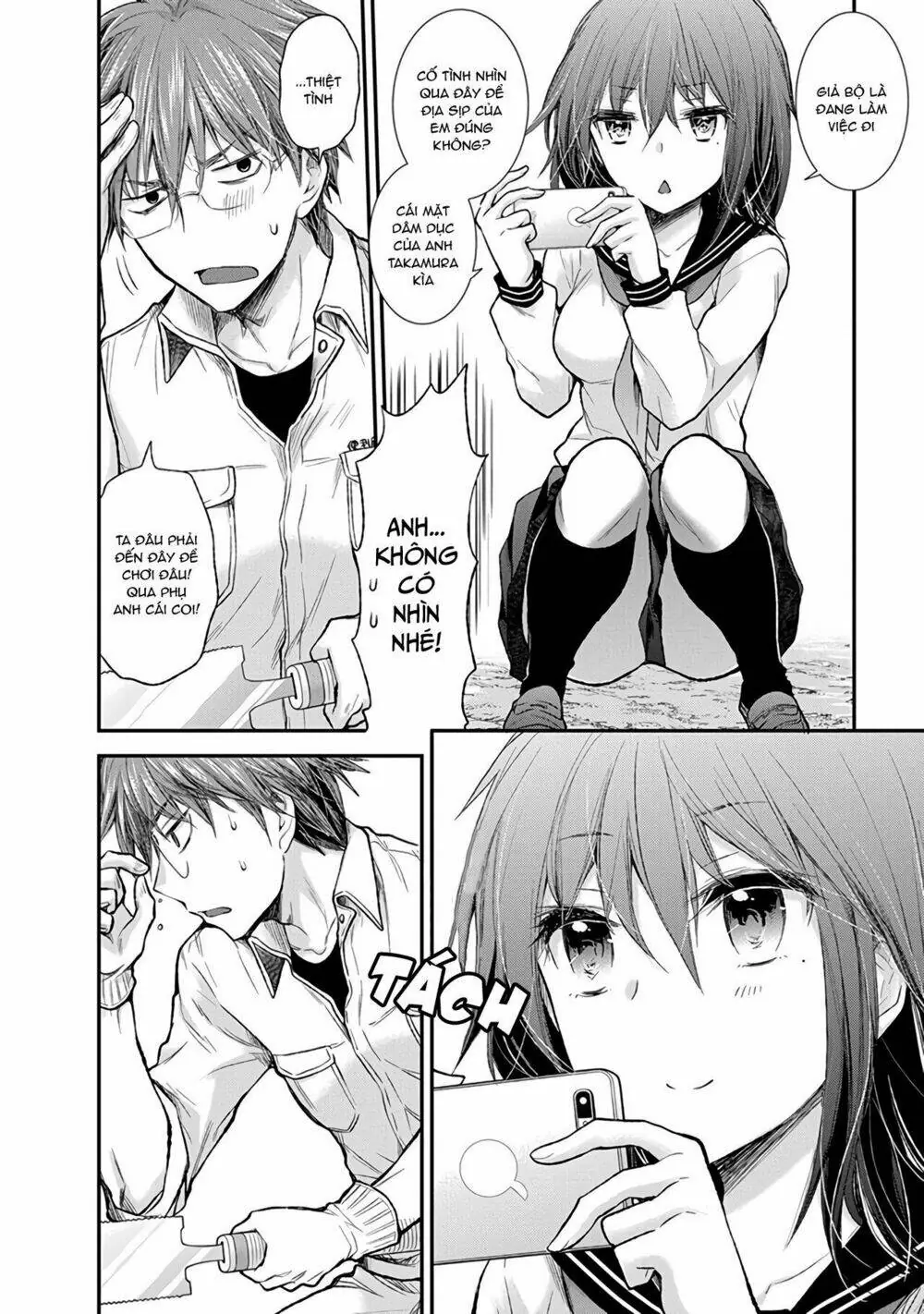 Henjo - Hen Na Joshi Kousei Amaguri Chiko Chapter 83 - Trang 4