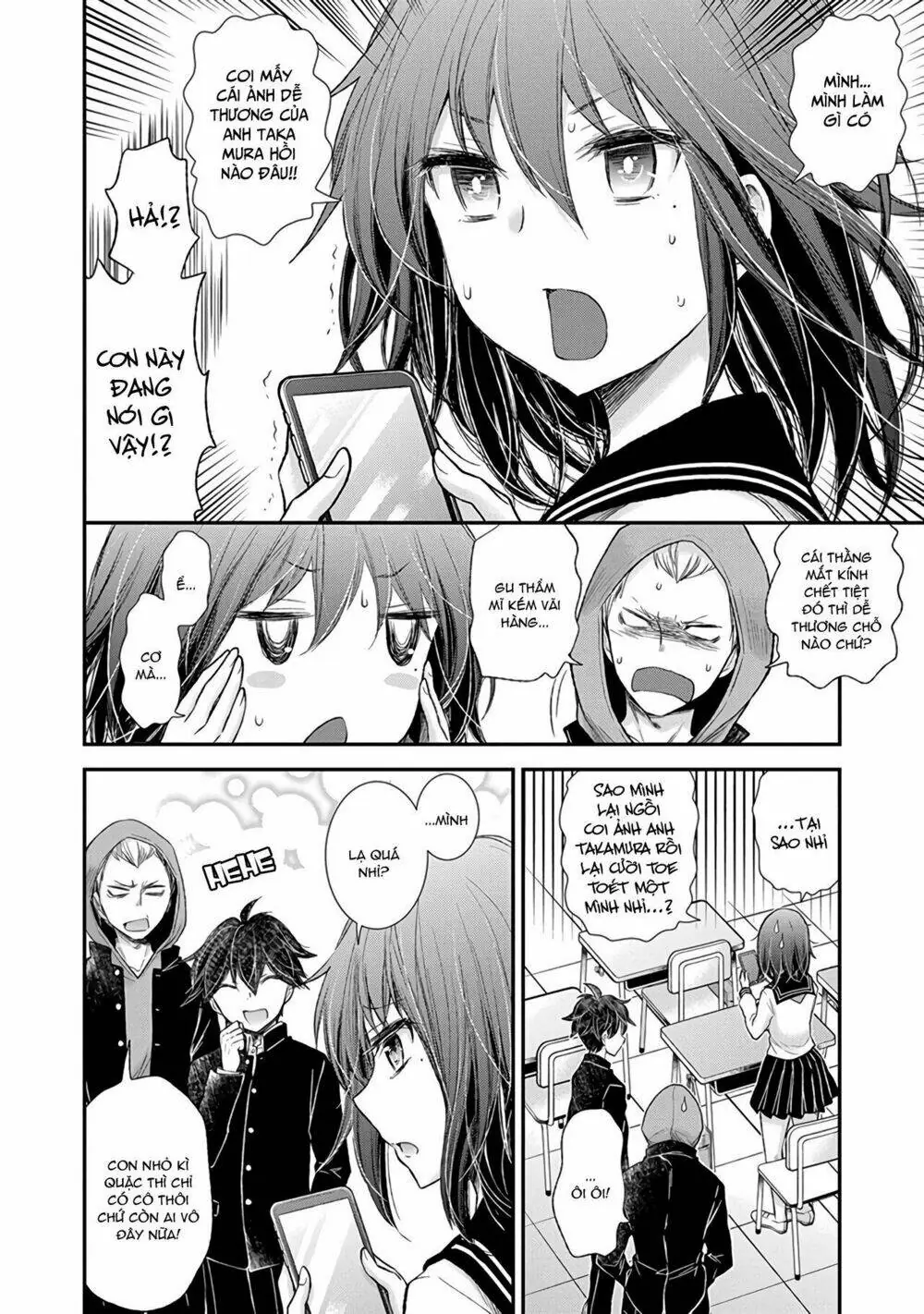 Henjo - Hen Na Joshi Kousei Amaguri Chiko Chapter 83 - Trang 6