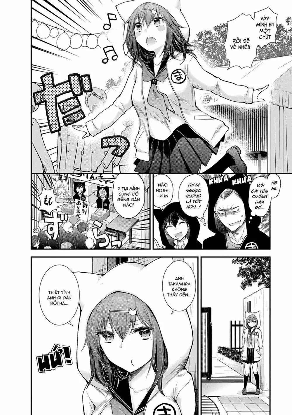 Henjo - Hen Na Joshi Kousei Amaguri Chiko Chapter 84 - Trang 10