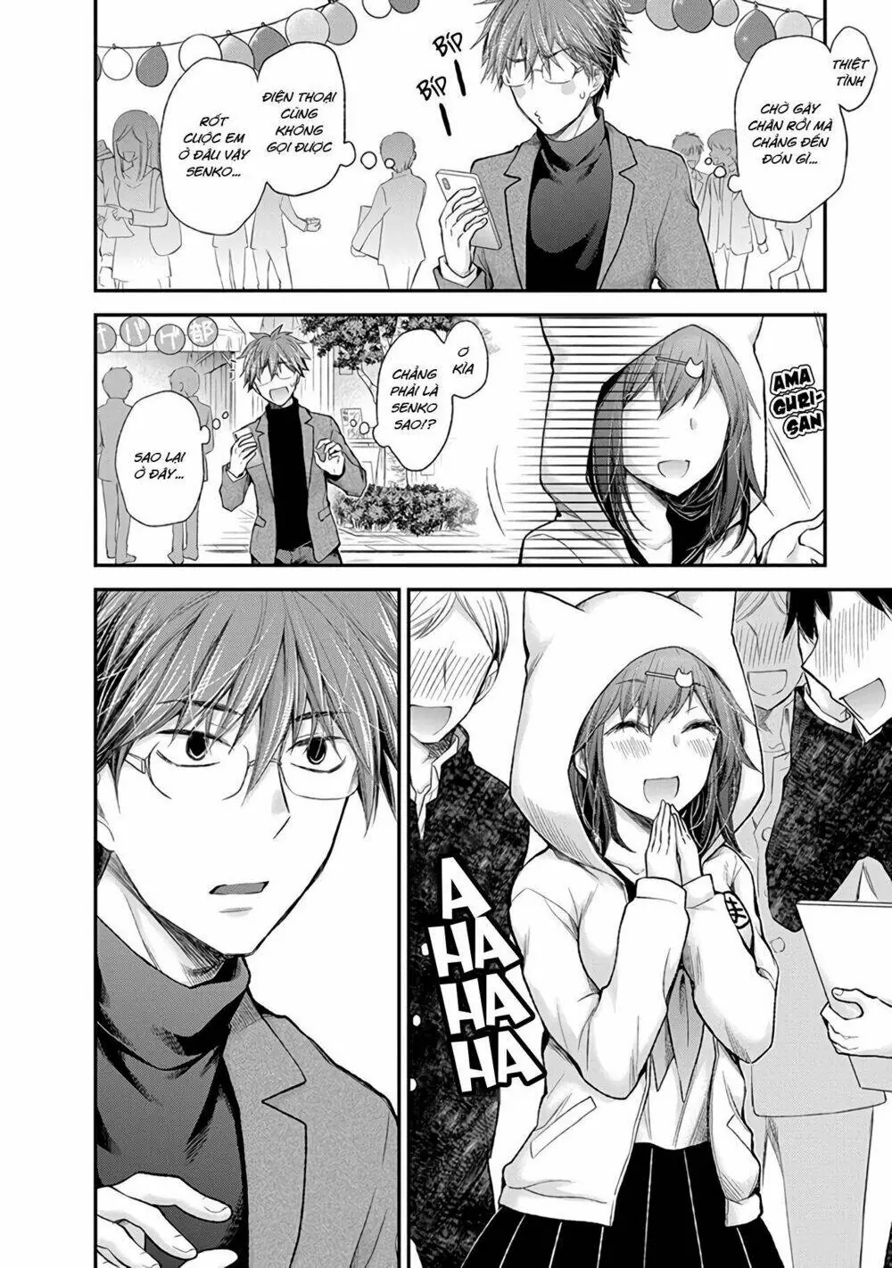 Henjo - Hen Na Joshi Kousei Amaguri Chiko Chapter 84 - Trang 12