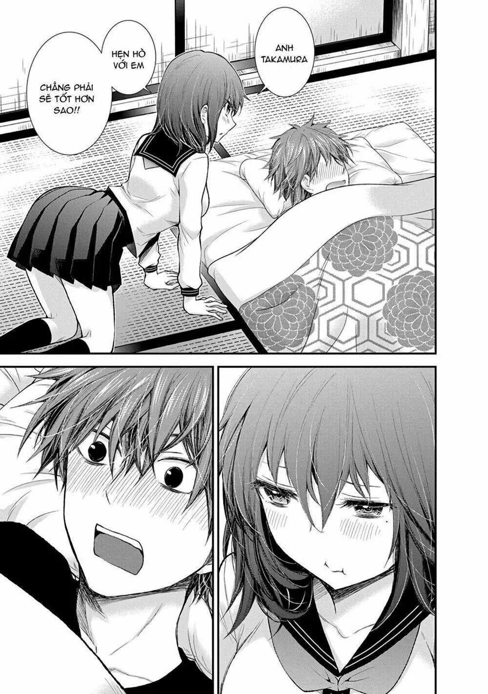 Henjo - Hen Na Joshi Kousei Amaguri Chiko Chapter 87 - Trang 17