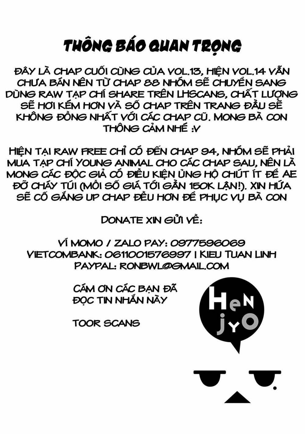Henjo - Hen Na Joshi Kousei Amaguri Chiko Chapter 87 - Trang 31