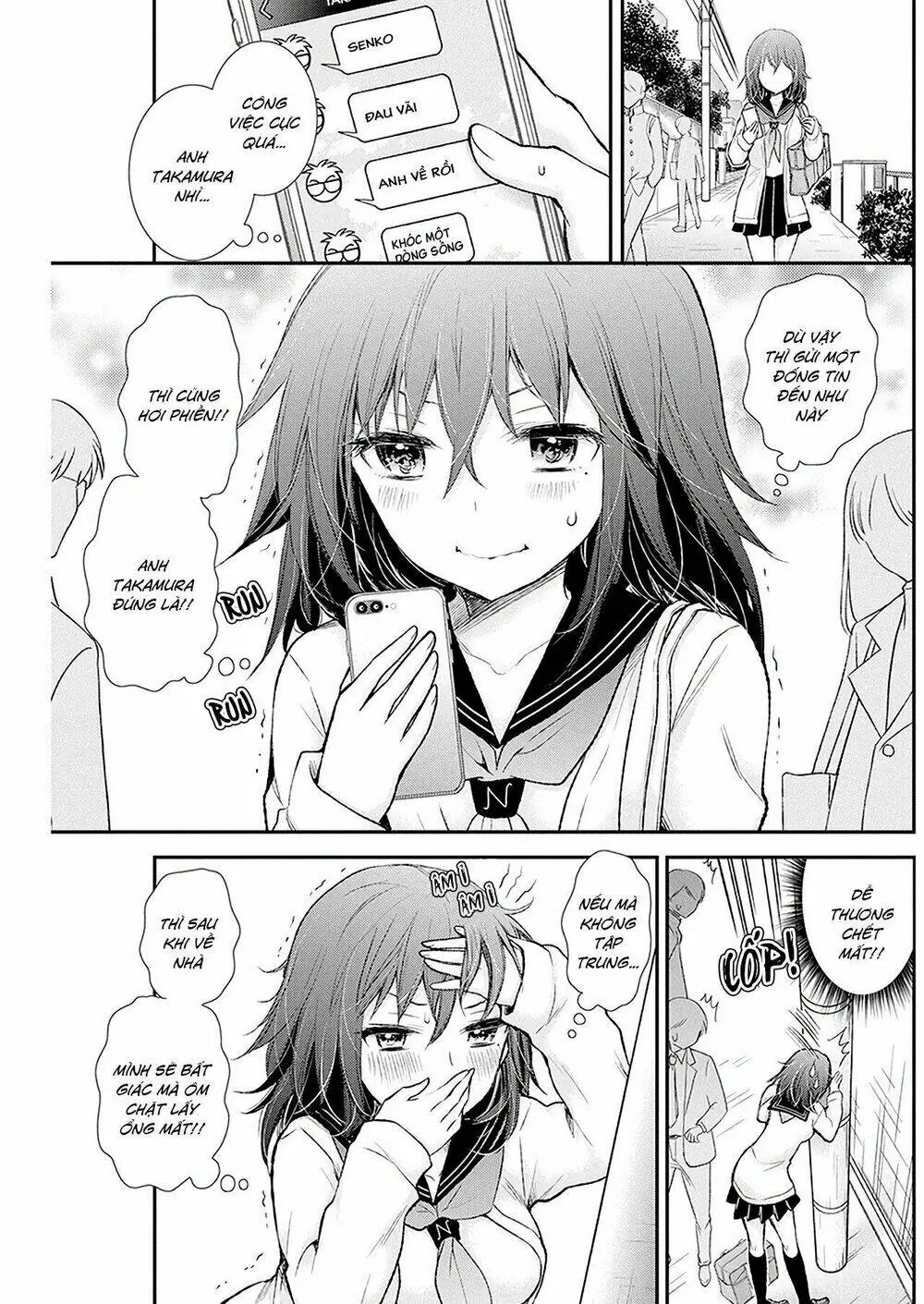 Henjo - Hen Na Joshi Kousei Amaguri Chiko Chapter 88 - Trang 17