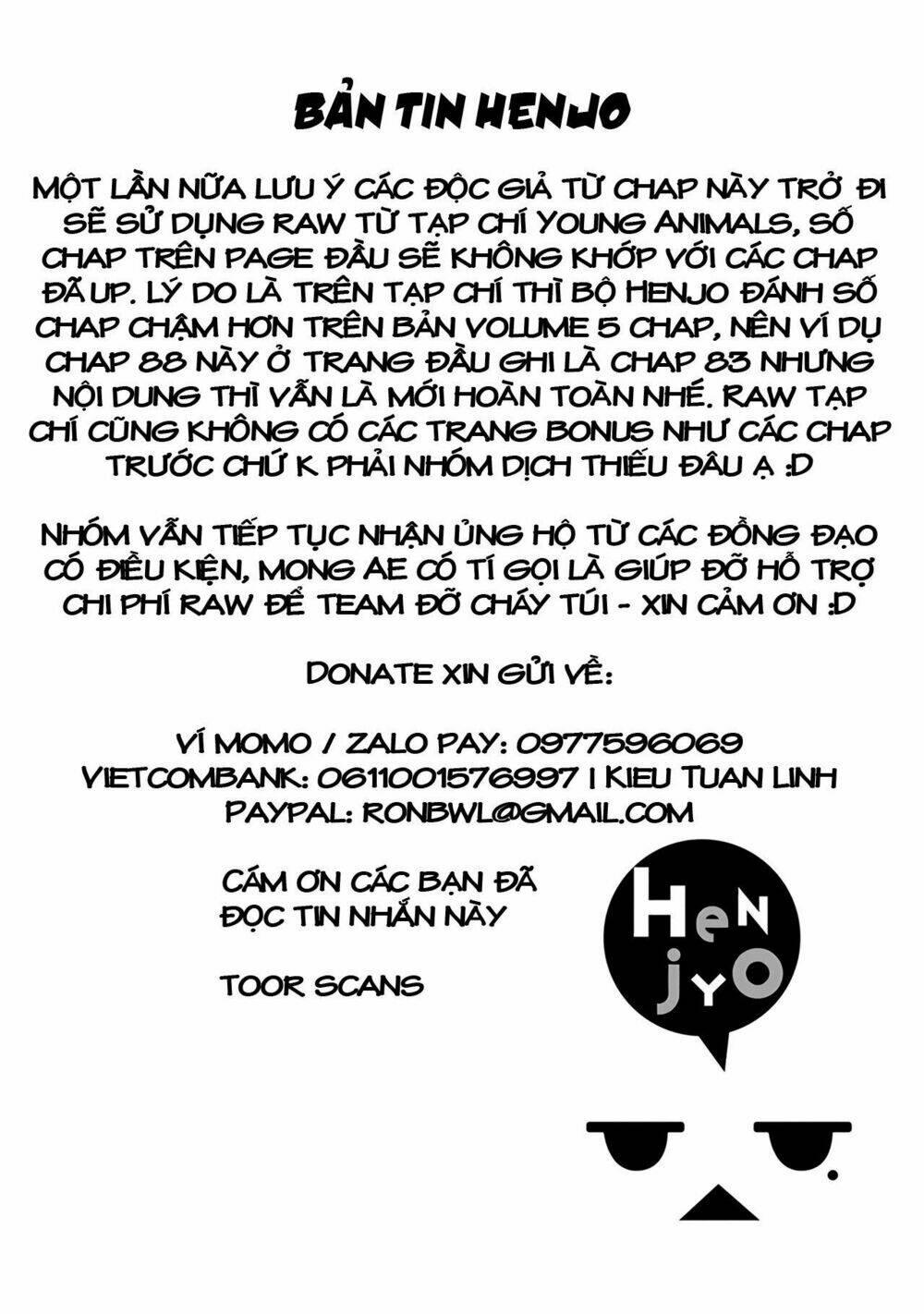 Henjo - Hen Na Joshi Kousei Amaguri Chiko Chapter 88 - Trang 23